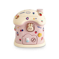 Tirelire Personnalisée Maison Lapin