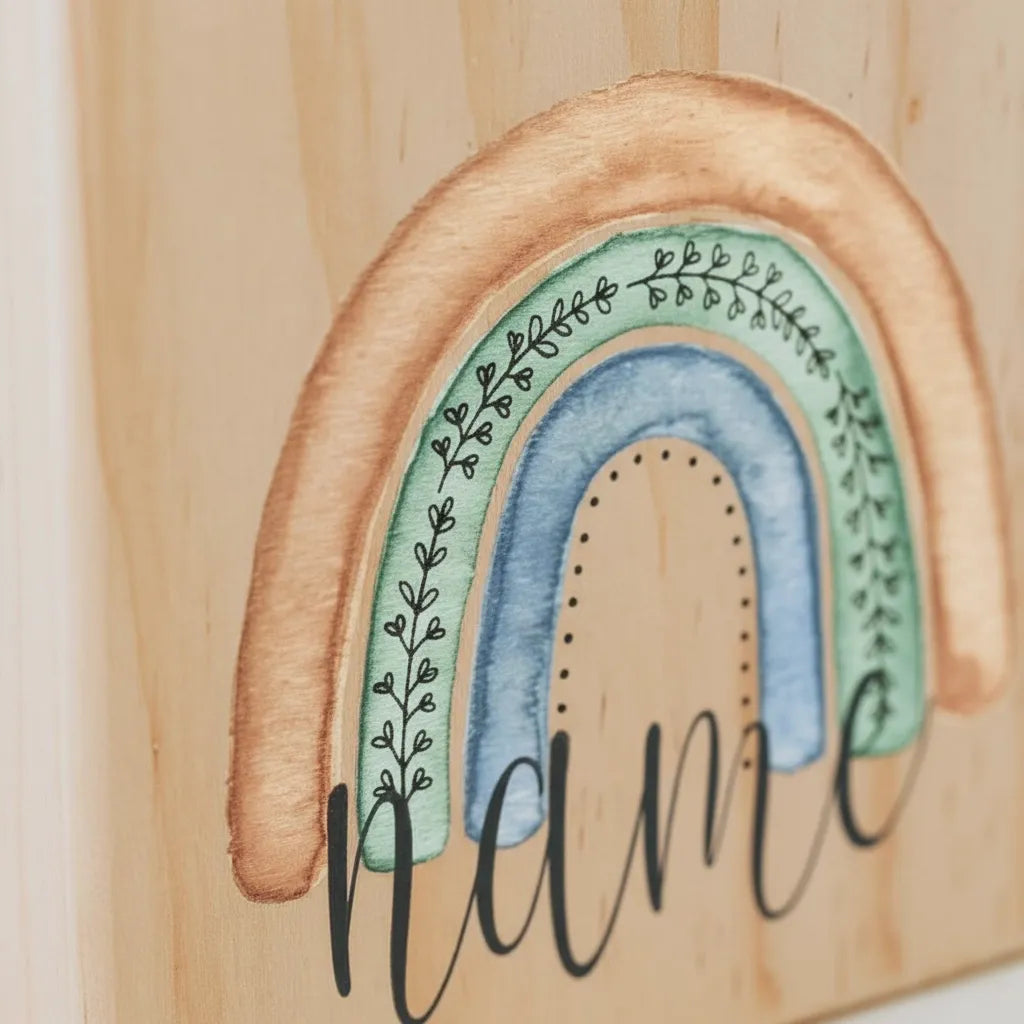 Tirelire Personnalisée pour Fille en Bois