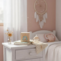 Tirelire Personnalisée pour Fille en Bois