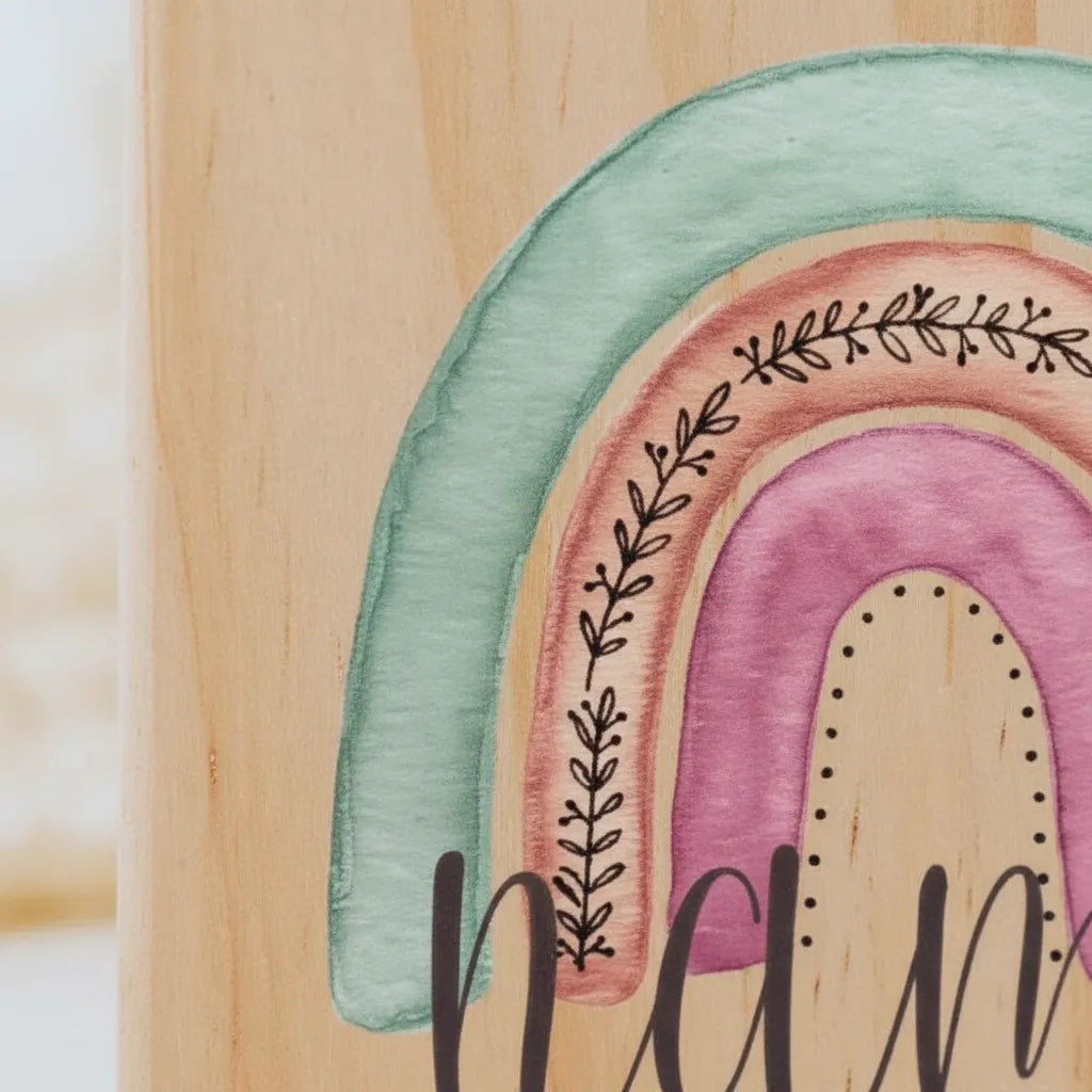 Tirelire Personnalisée pour Fille en Bois