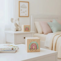 Tirelire Personnalisée pour Fille en Bois