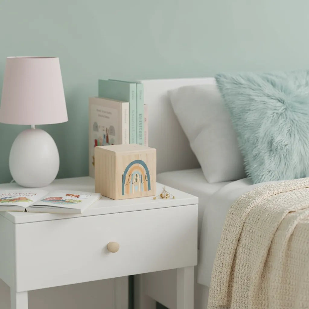 Tirelire Personnalisée pour Fille en Bois