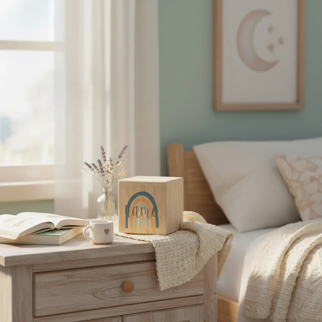 Tirelire Personnalisée pour Fille en Bois