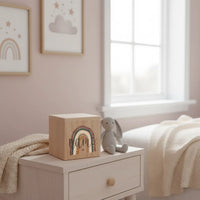 Tirelire Personnalisée pour Fille en Bois