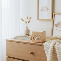 Tirelire Personnalisée pour Fille en Bois