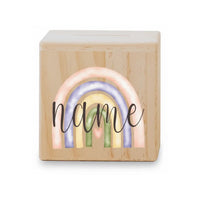Tirelire Personnalisée pour Fille en Bois