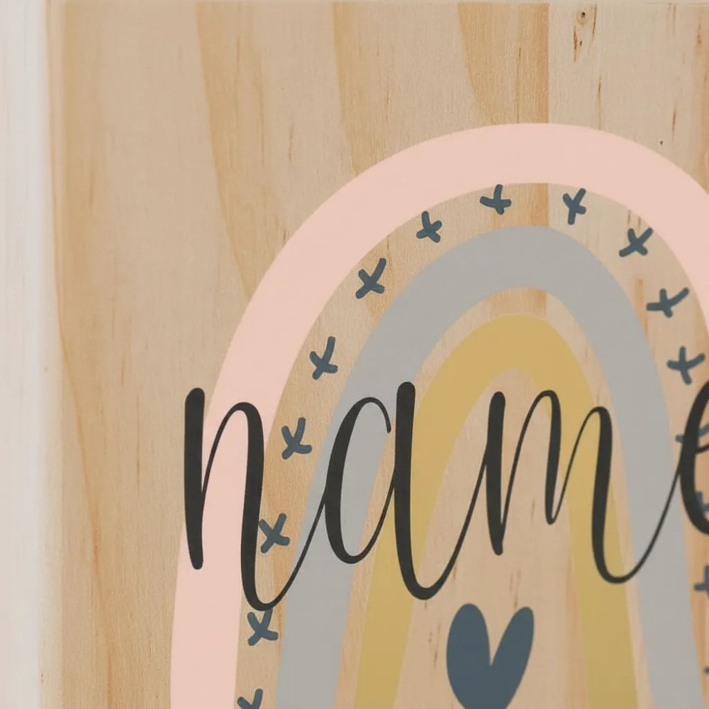 Tirelire Personnalisée pour Fille en Bois