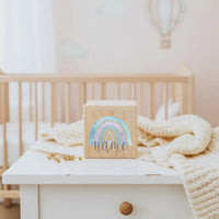 Tirelire Personnalisée pour Fille en Bois