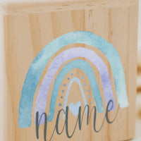 Tirelire Personnalisée pour Fille en Bois