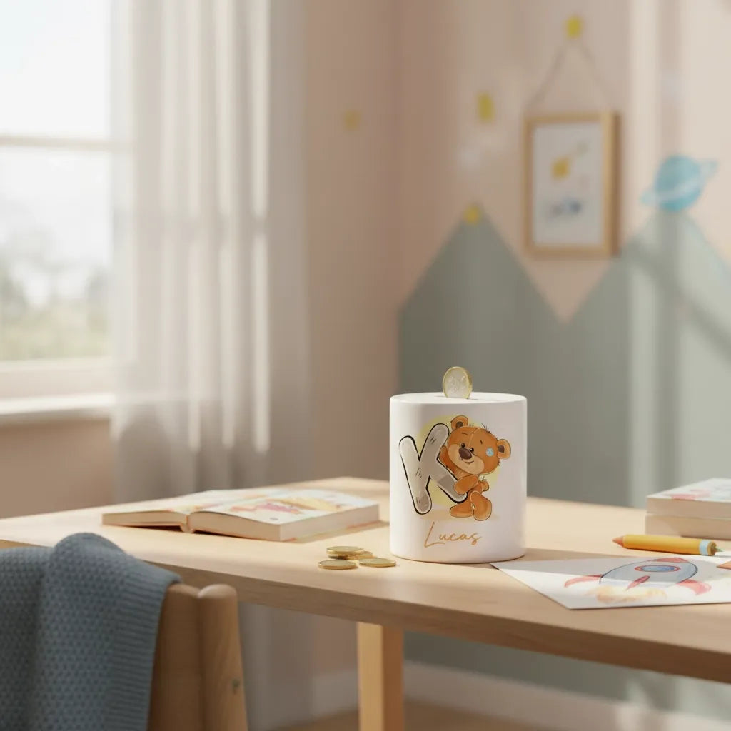 Tirelire Personnalisée avec Prénom