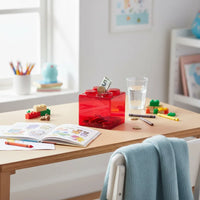 Tirelire Transparente en Cube