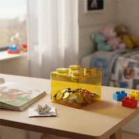 Tirelire Transparente en Cube