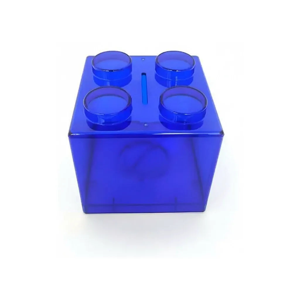 Tirelire Transparente en Cube