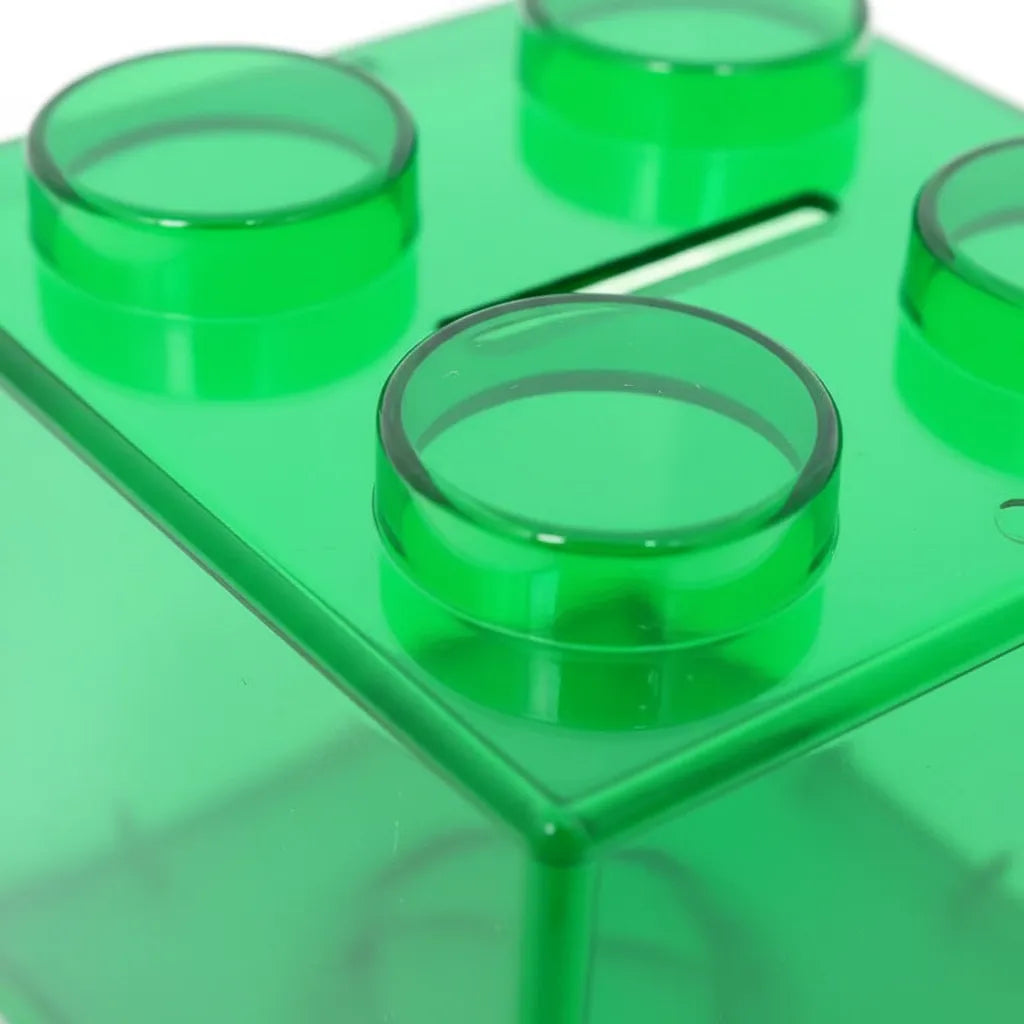 Tirelire Transparente en Cube