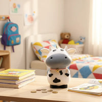 Tirelire Vache Multicolore