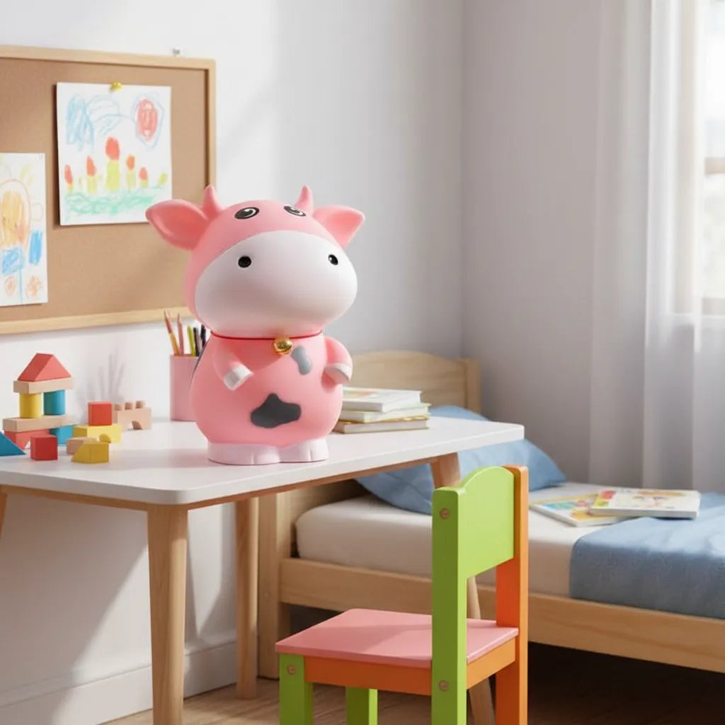 Tirelire Vache Multicolore