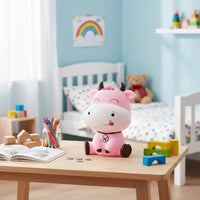 Tirelire Vache Rose
