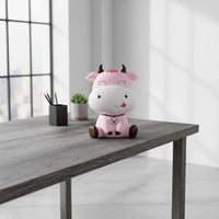 Tirelire Vache Rose
