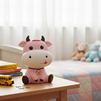 Tirelire Vache Rose