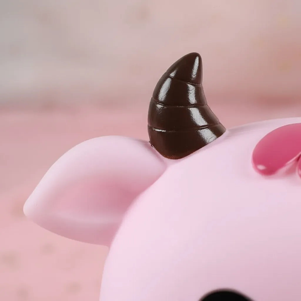 Tirelire Vache Rose