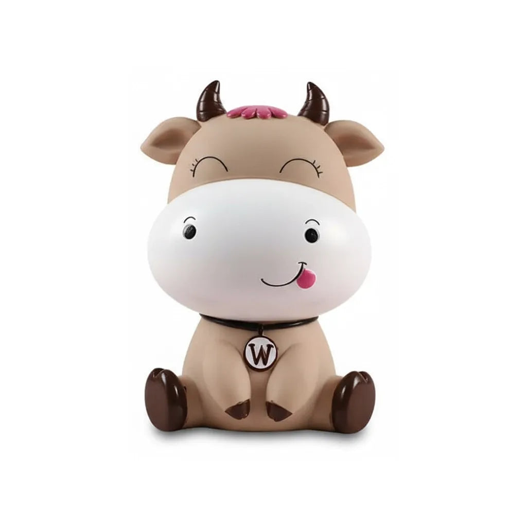 Tirelire Vache Rose