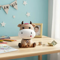 Tirelire Vache Rose