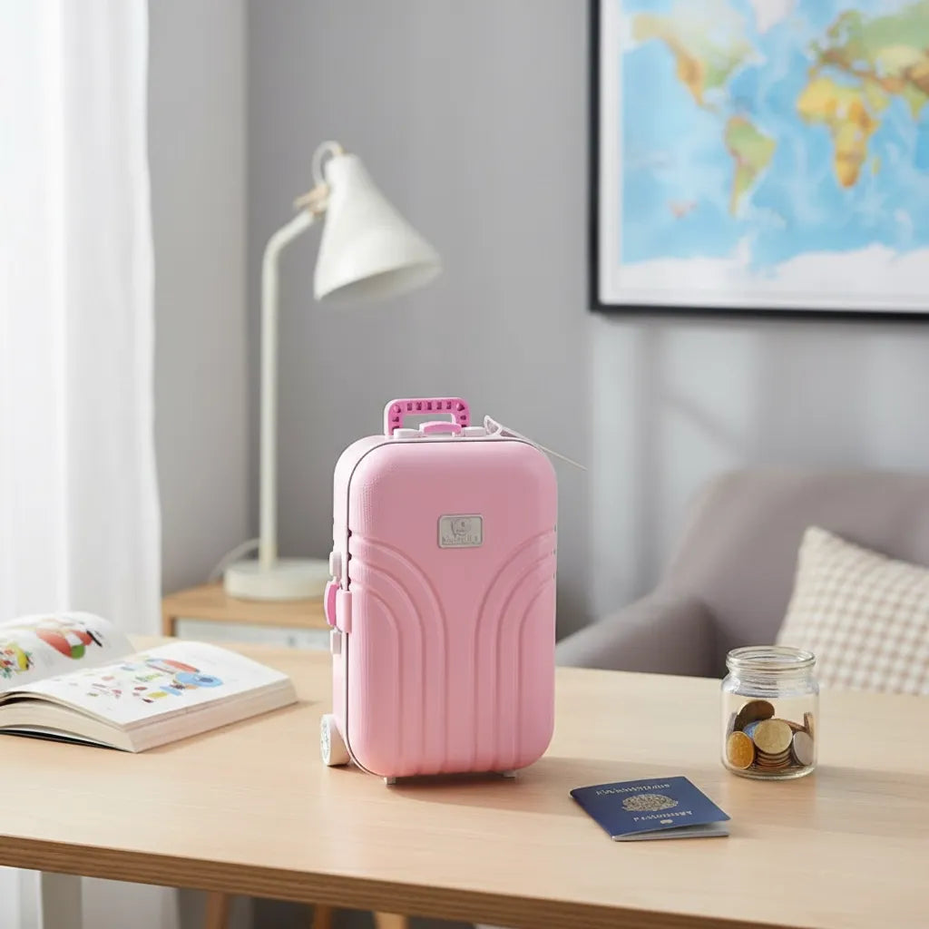 Tirelire Valise Voyage