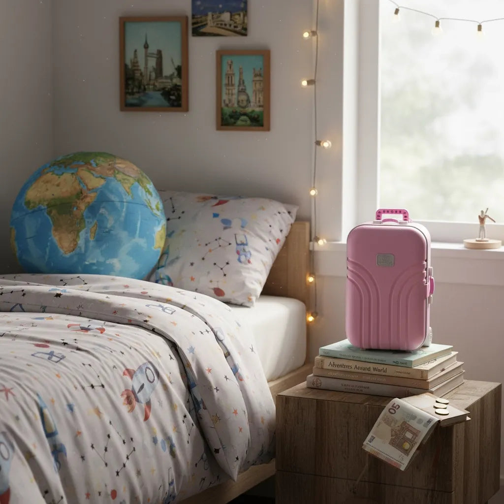 Tirelire Valise Voyage