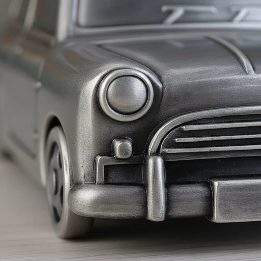 Tirelire Voiture Argent