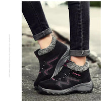 Bottines d'hiver en peluche chaudes pour femmes